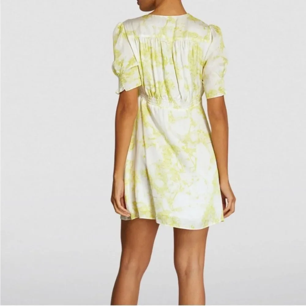 NWT ALLSAINTS | Citrus Yellow Demi Marama‎ Dress 6
